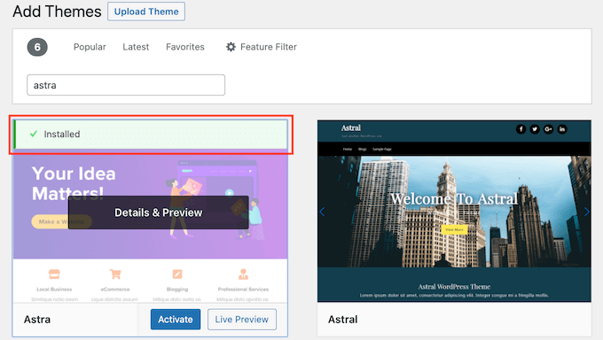 How to install the Hestia WordPress theme 如何安装 Hestia WordPress 主题